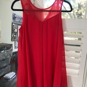 BCBGeneration pink slip dress